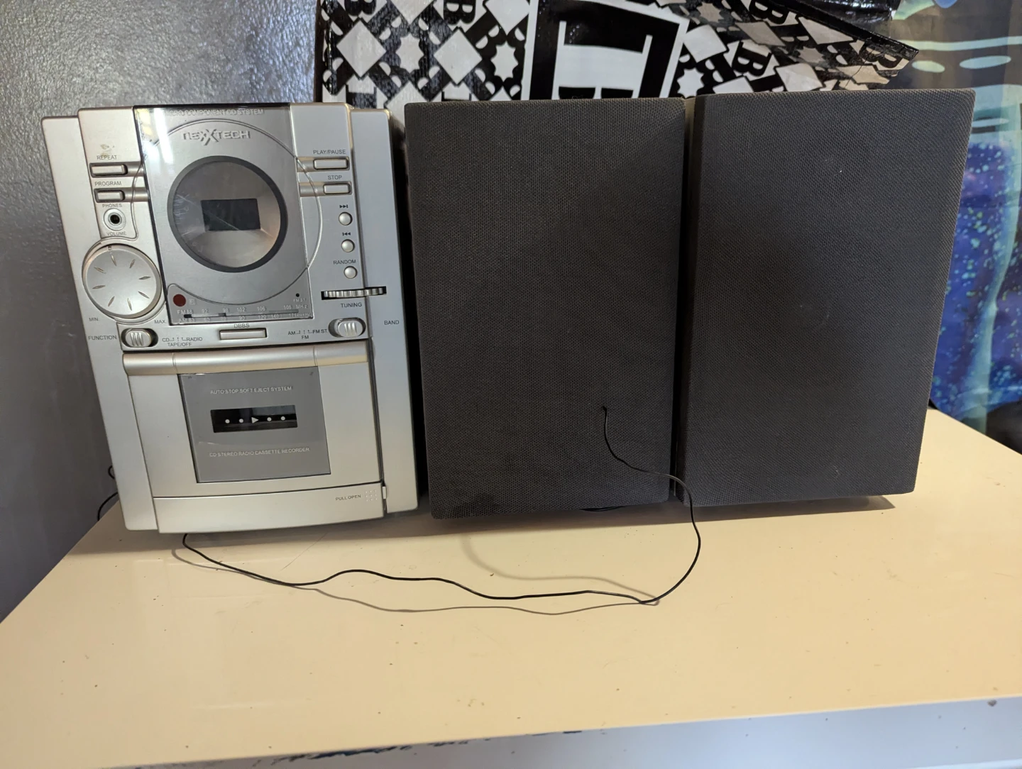 Nexxtech Micro Component CD and Cassette System