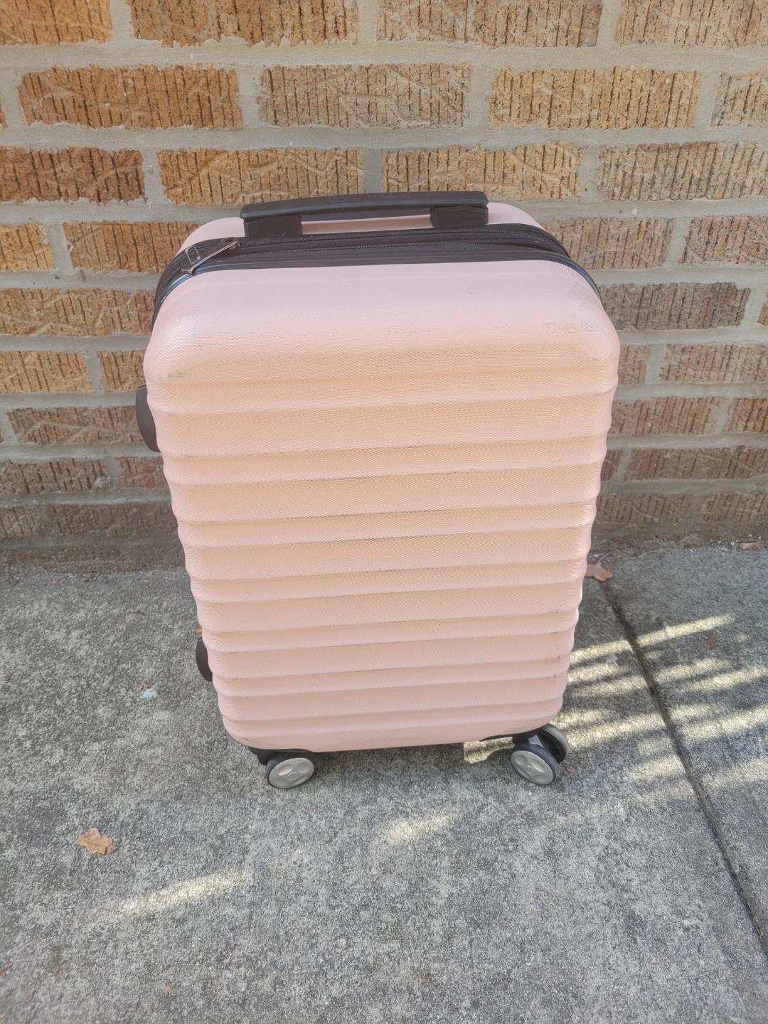 Pink Hardshell Carry-On Suitcase