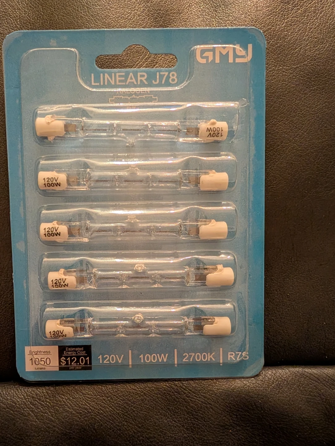 GMY Linear J78 Halogen Light Bulbs 5-Pack - photo 2