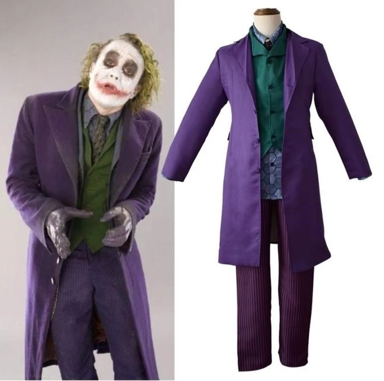 Kids Joker Costume Set Size 7/8