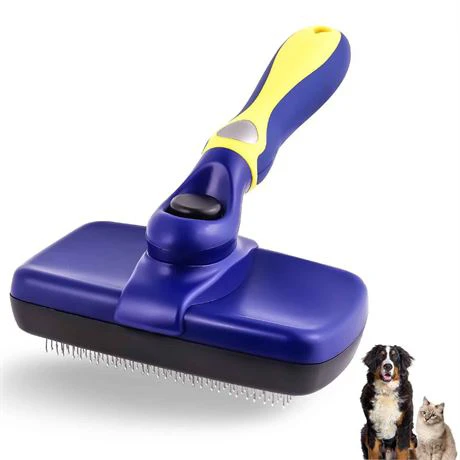 Self-Cleaning Pet Slicker Brush