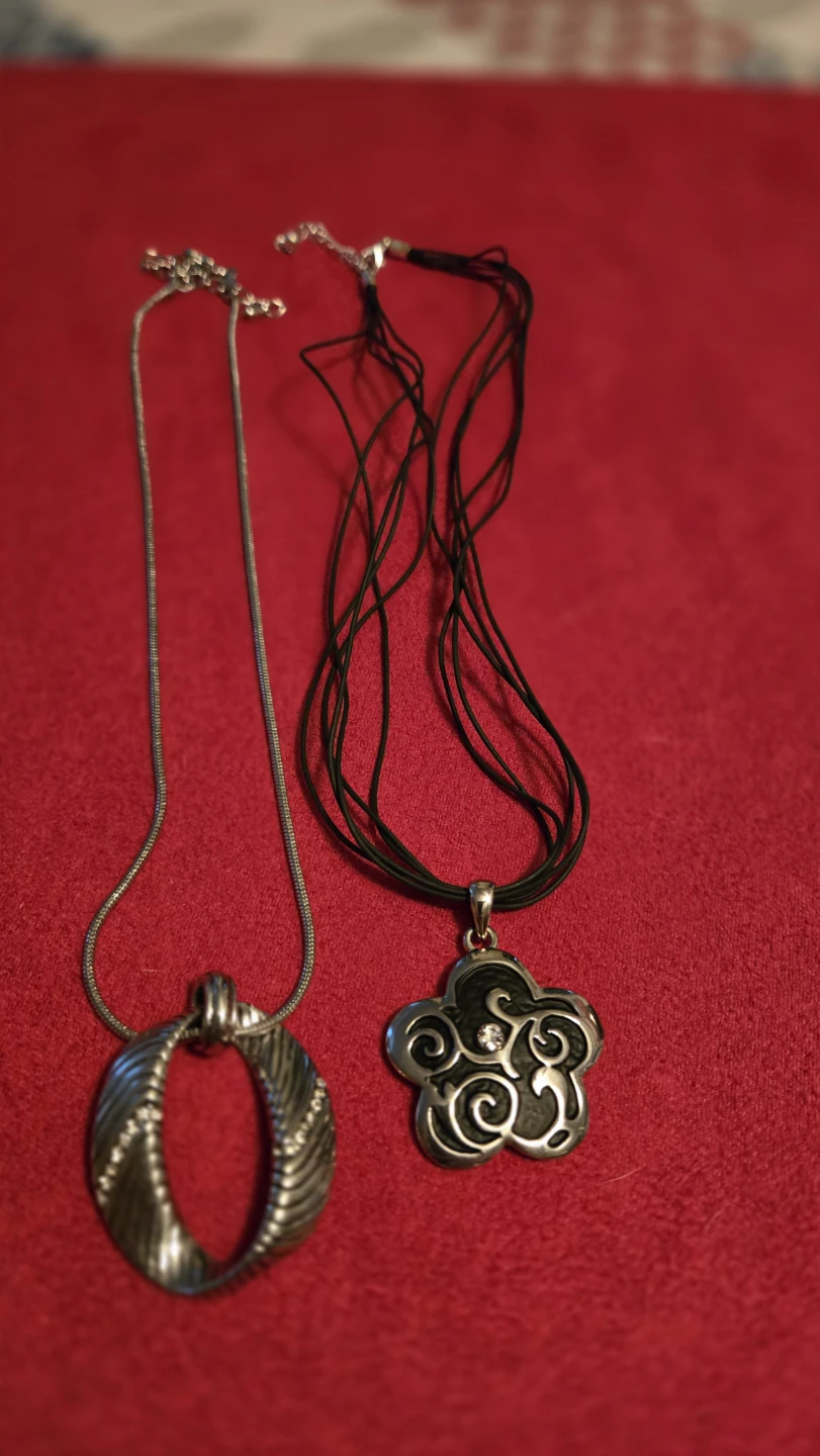 Two fashion necklaces
