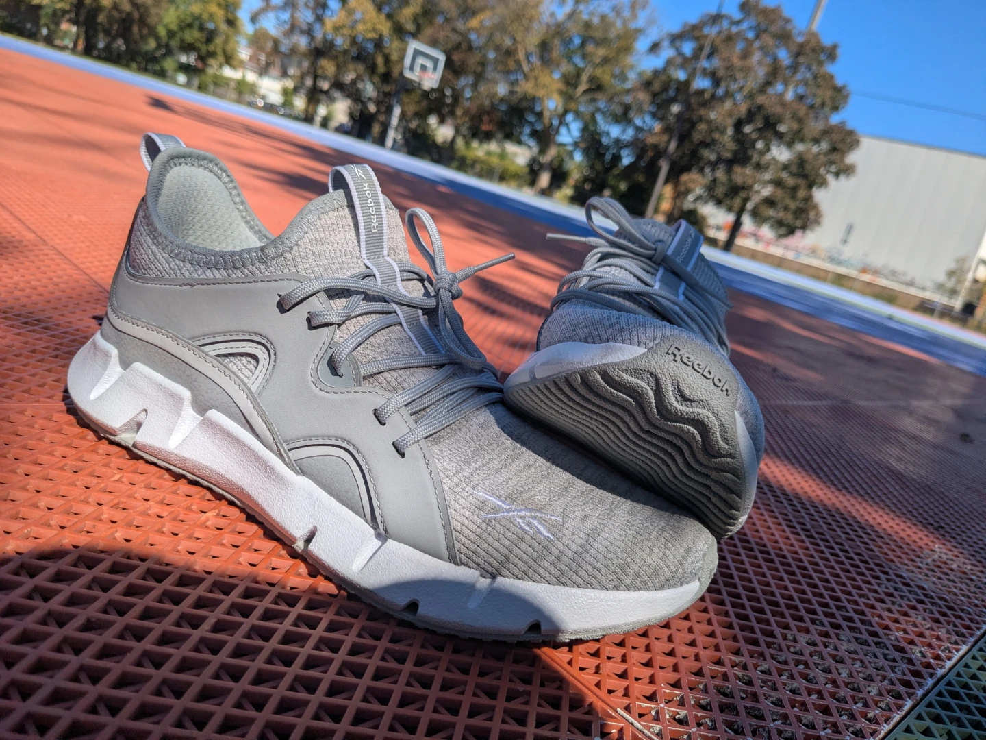 Reebok Grey Athletic Sneakers - photo 2