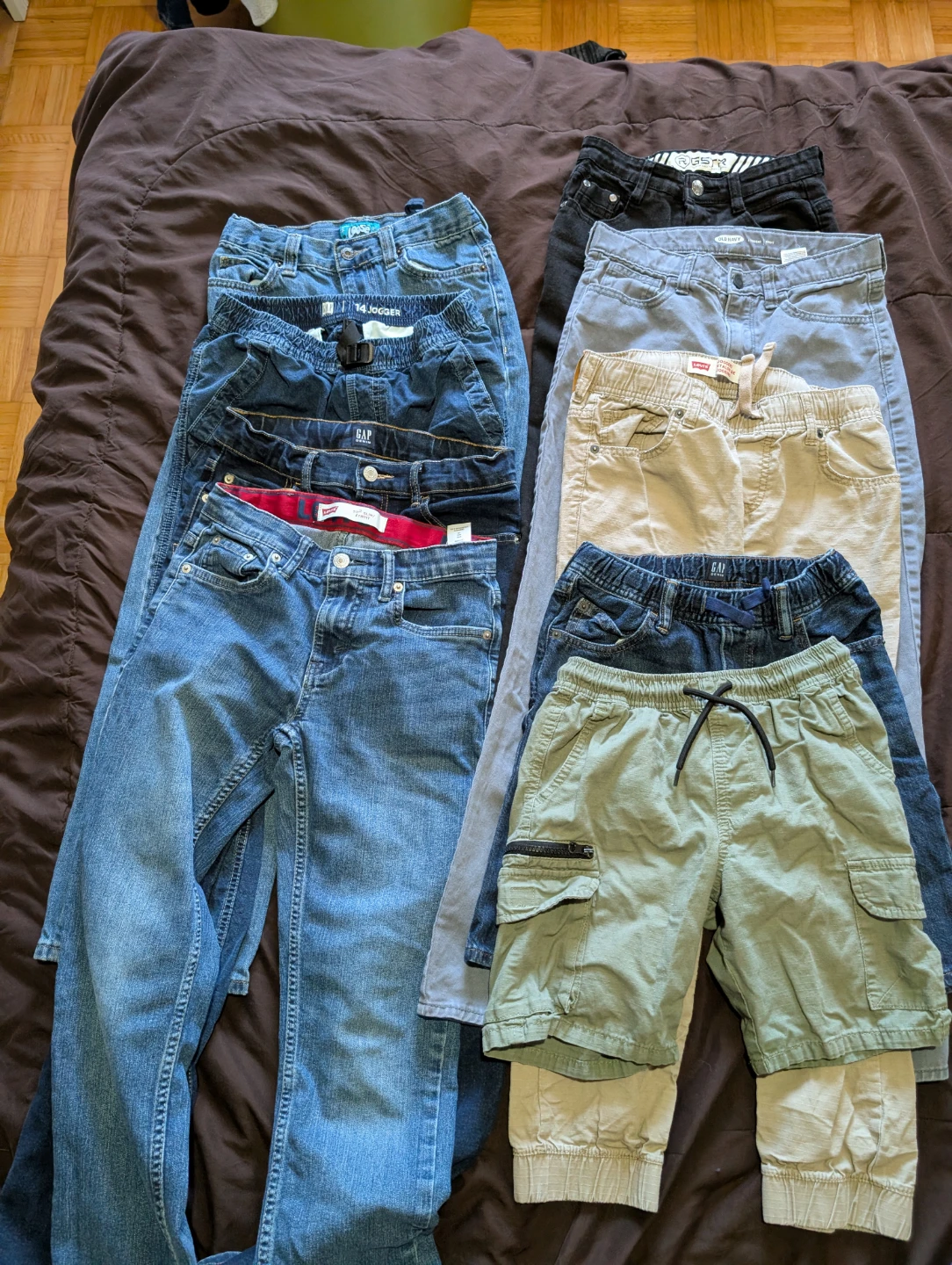 Assorted Boys Pants and Shorts Bundle