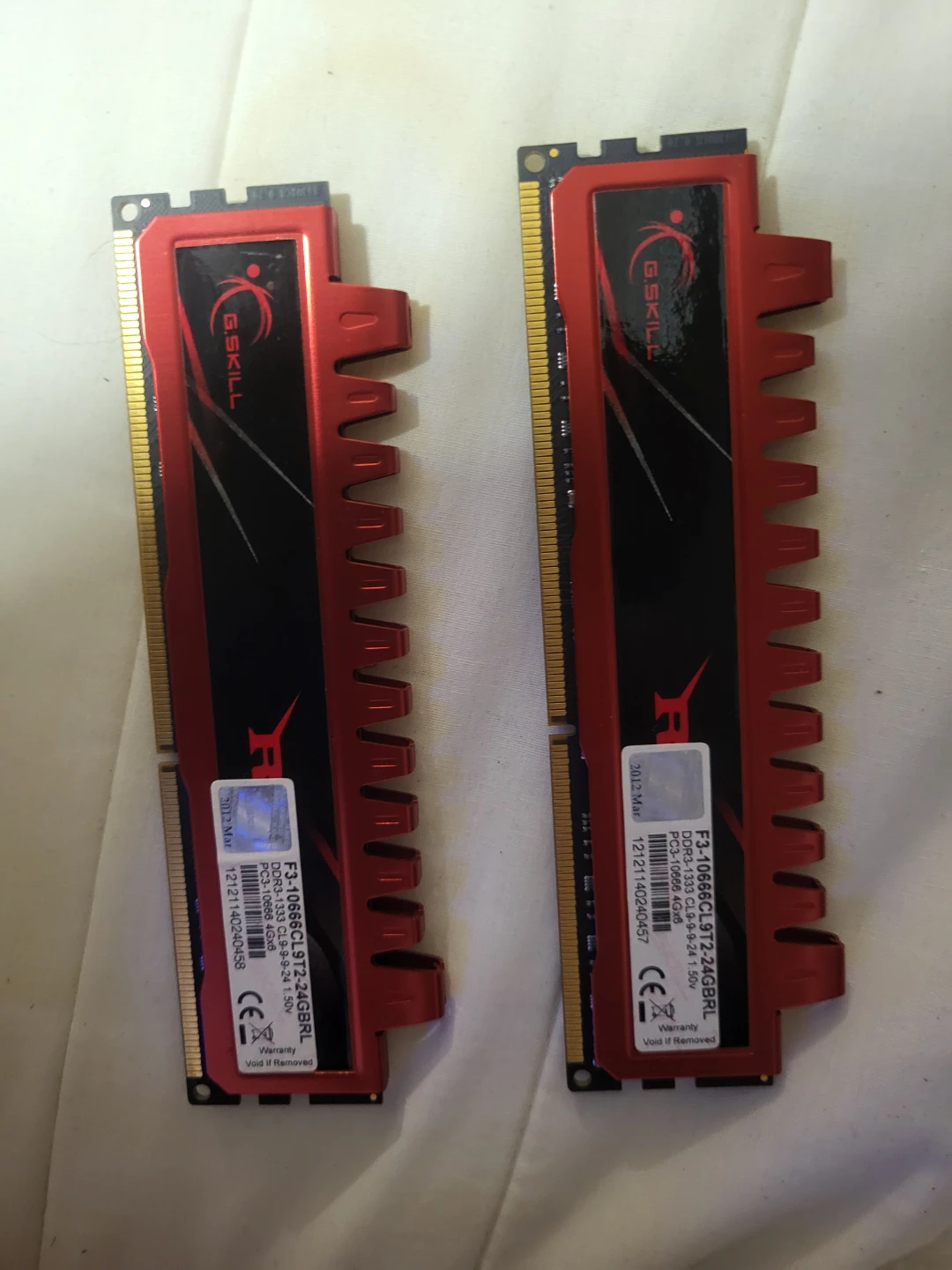G.Skill Ripjaws 8GB DDR3 RAM Kit