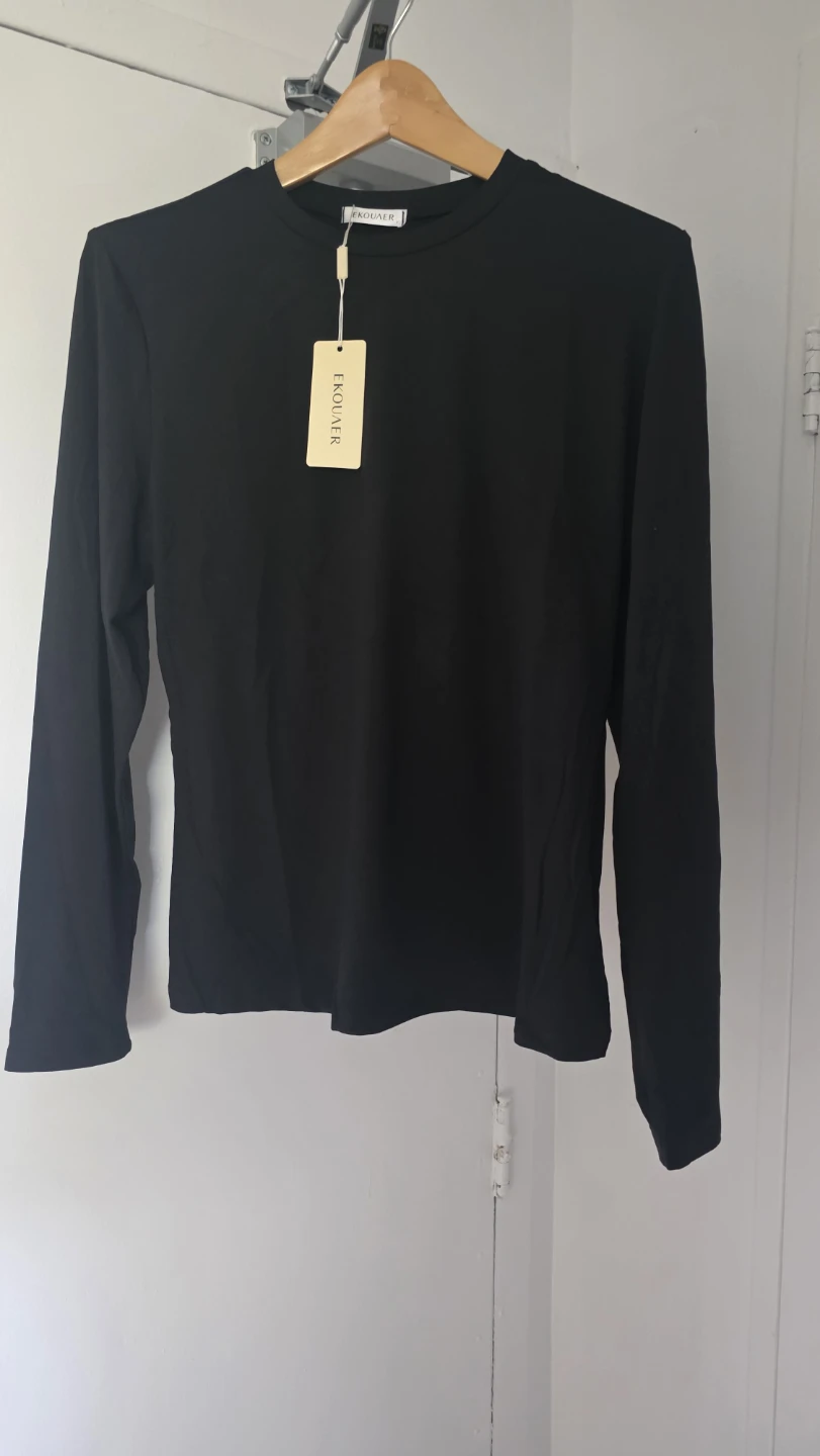 3 New Ekouaer Black Long-Sleeve Shirts $20 each
