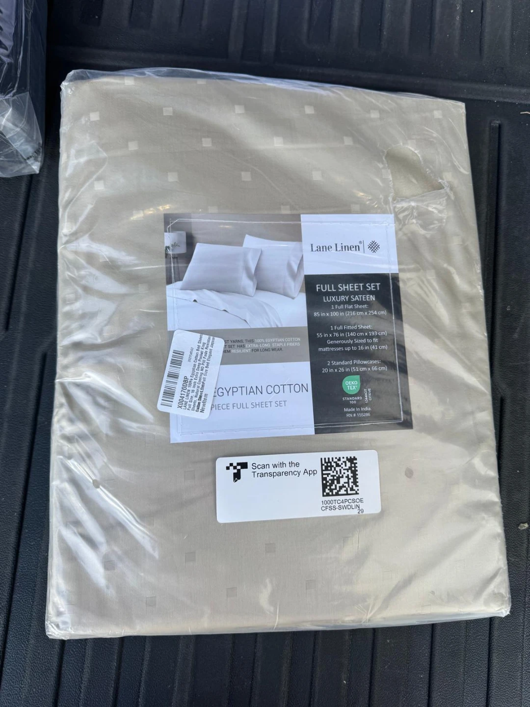 Lane Linen 1000 Thread Count Egyptian Cotton Sheet Set - photo 3