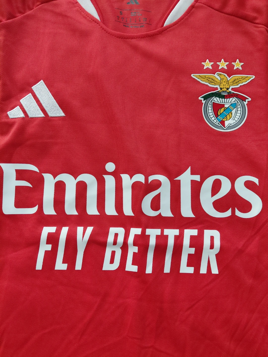 Adidas SL Benfica Red Jersey - Small - photo 4