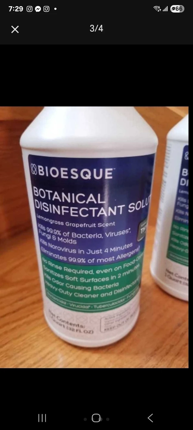 bioesque botanical disinfectant 32oz - photo 4