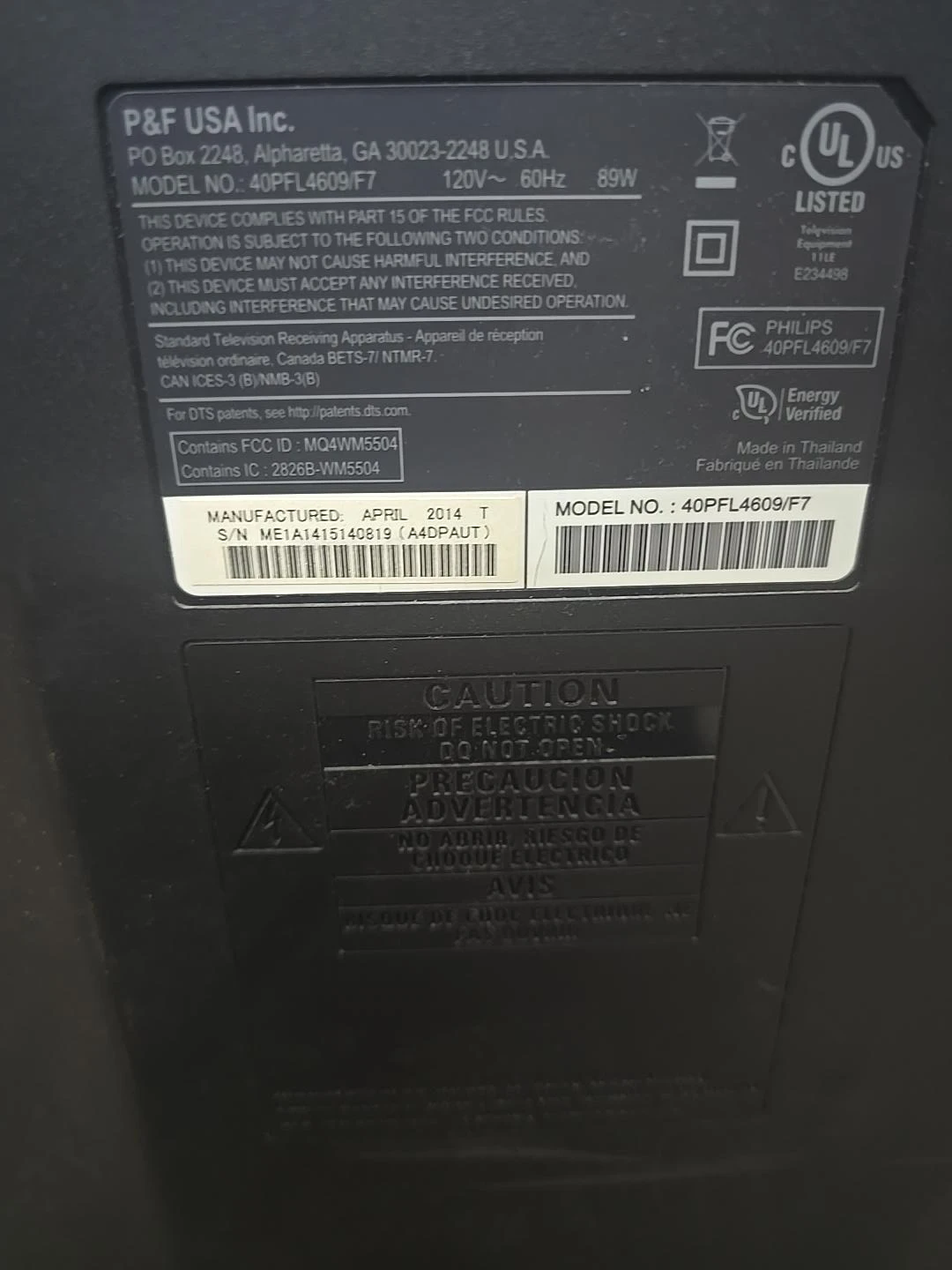 Smart tv.Philips 40-inch Smart TV (40PFL4609/F7) - photo 2