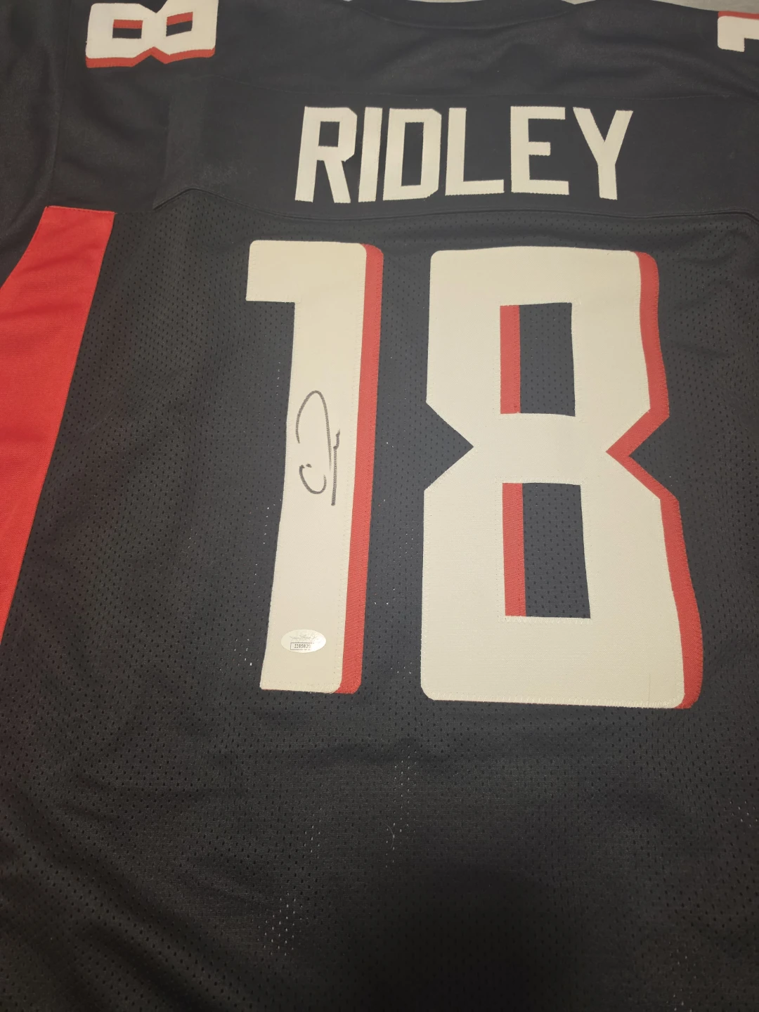 Ridley 18 Autographed Jersey