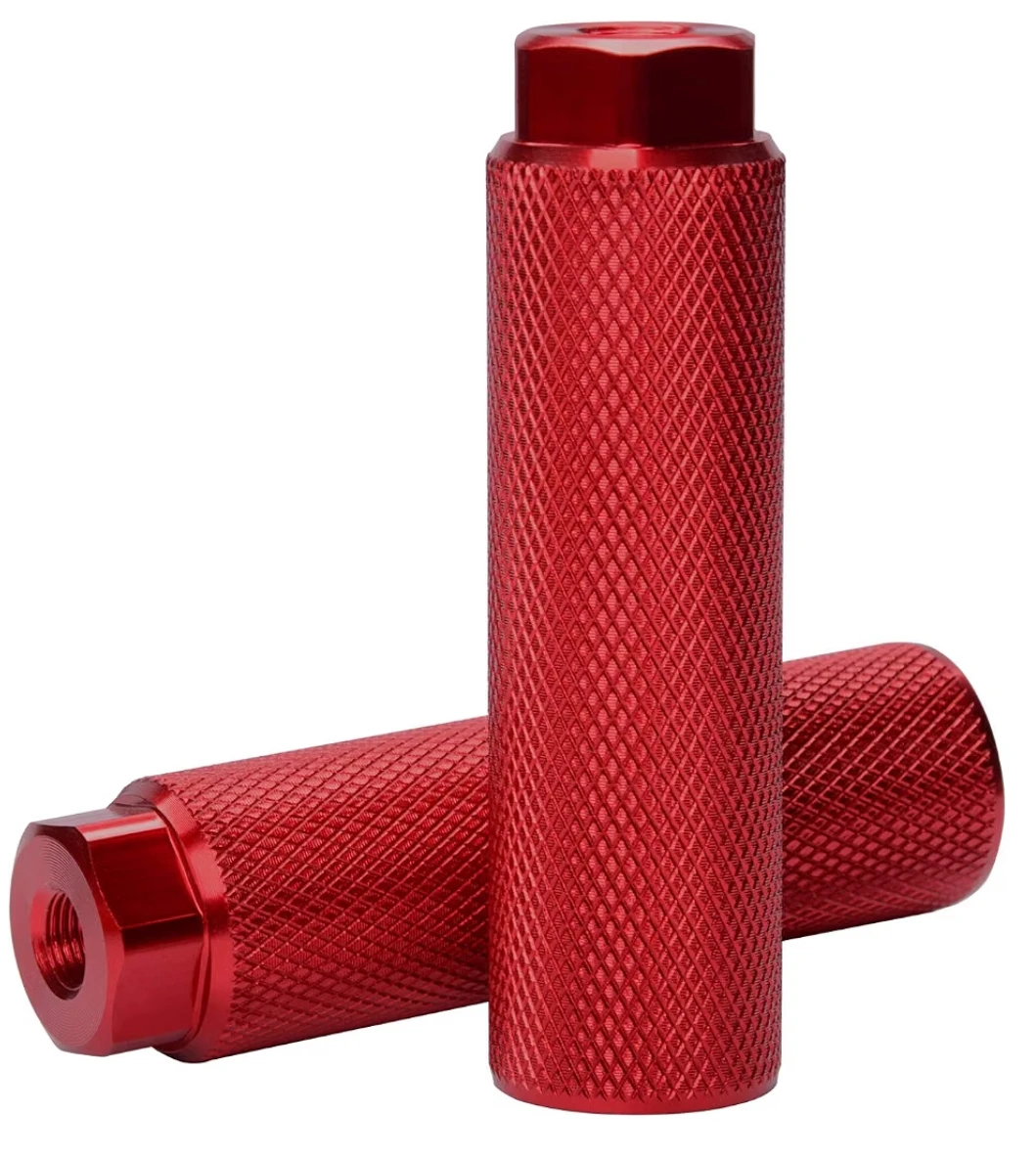Red Bicycle Axle Pegs - photo 2