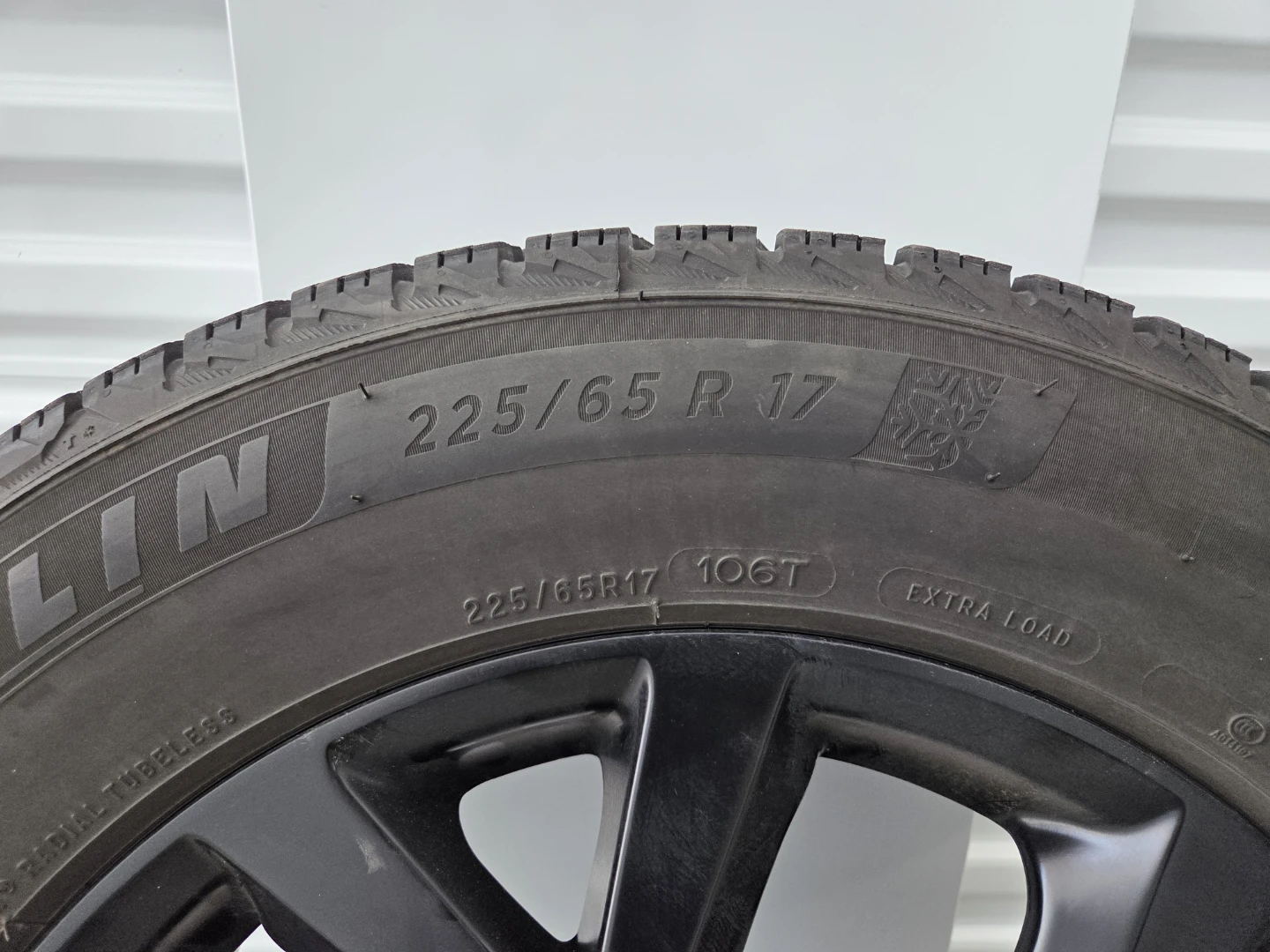 Michelin Winter Tires on Toyota OEM Alloy for Toyota RAV4 - photo 3