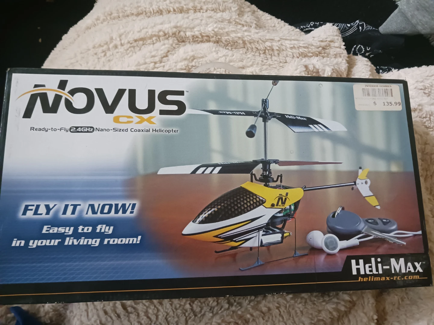 Heli-Max Novus CX Nano-Sized Coaxial RC Helicopter
