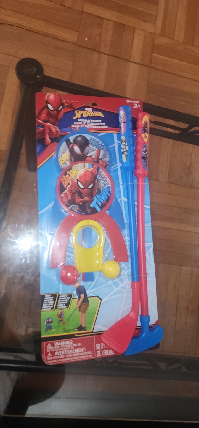 Marvel Spider-Man Miniature Golf Course Set