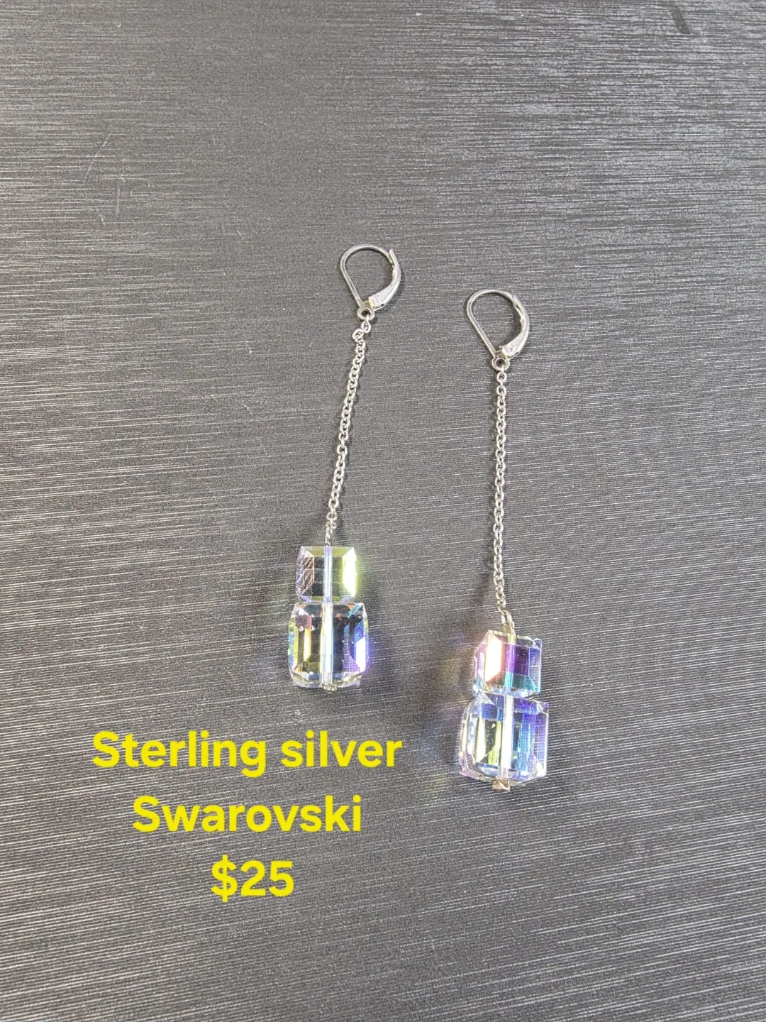 Swarovski Sterling Silver Earrings