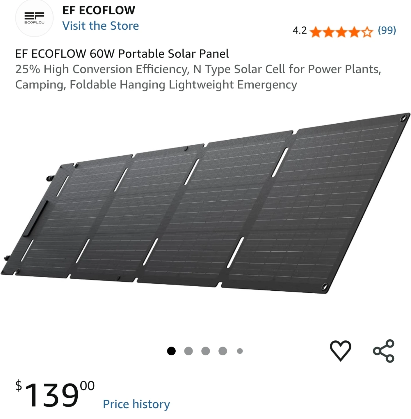 EcoFlow River 2 Max Power Station and 60W Solar Panel - photo 2