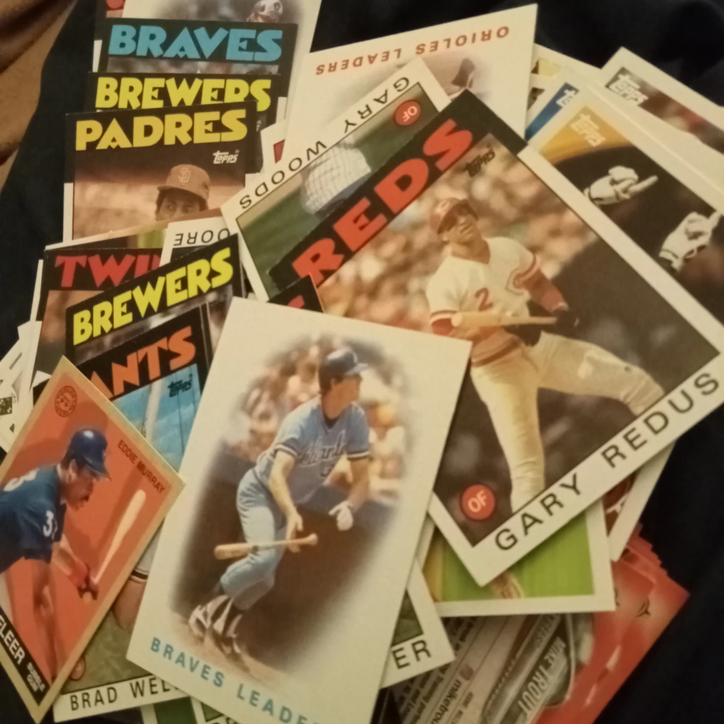 Collection of Topps Baseball Cards
