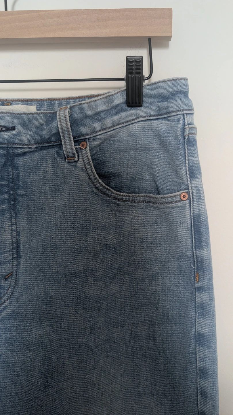 Denim Forum The '90s Snatched Hi-Rise Wide Jeans - photo 3
