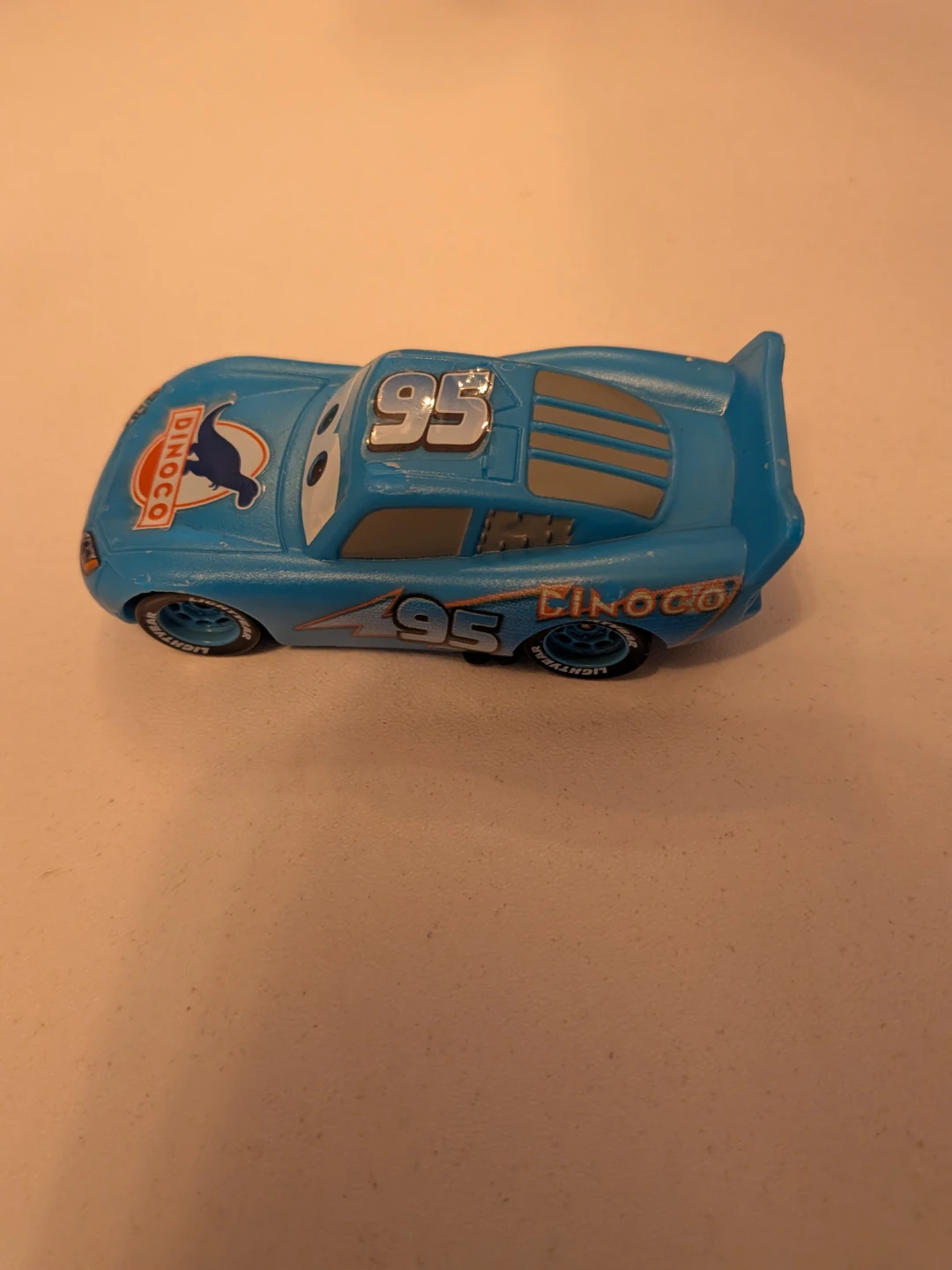 Disney Pixar Cars Lightning McQueen Dinoco Diecast - photo 4