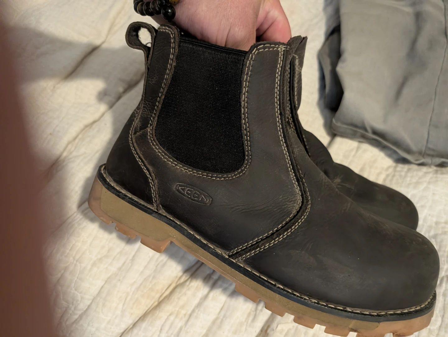 Keen 3/4 steel toe work Boots