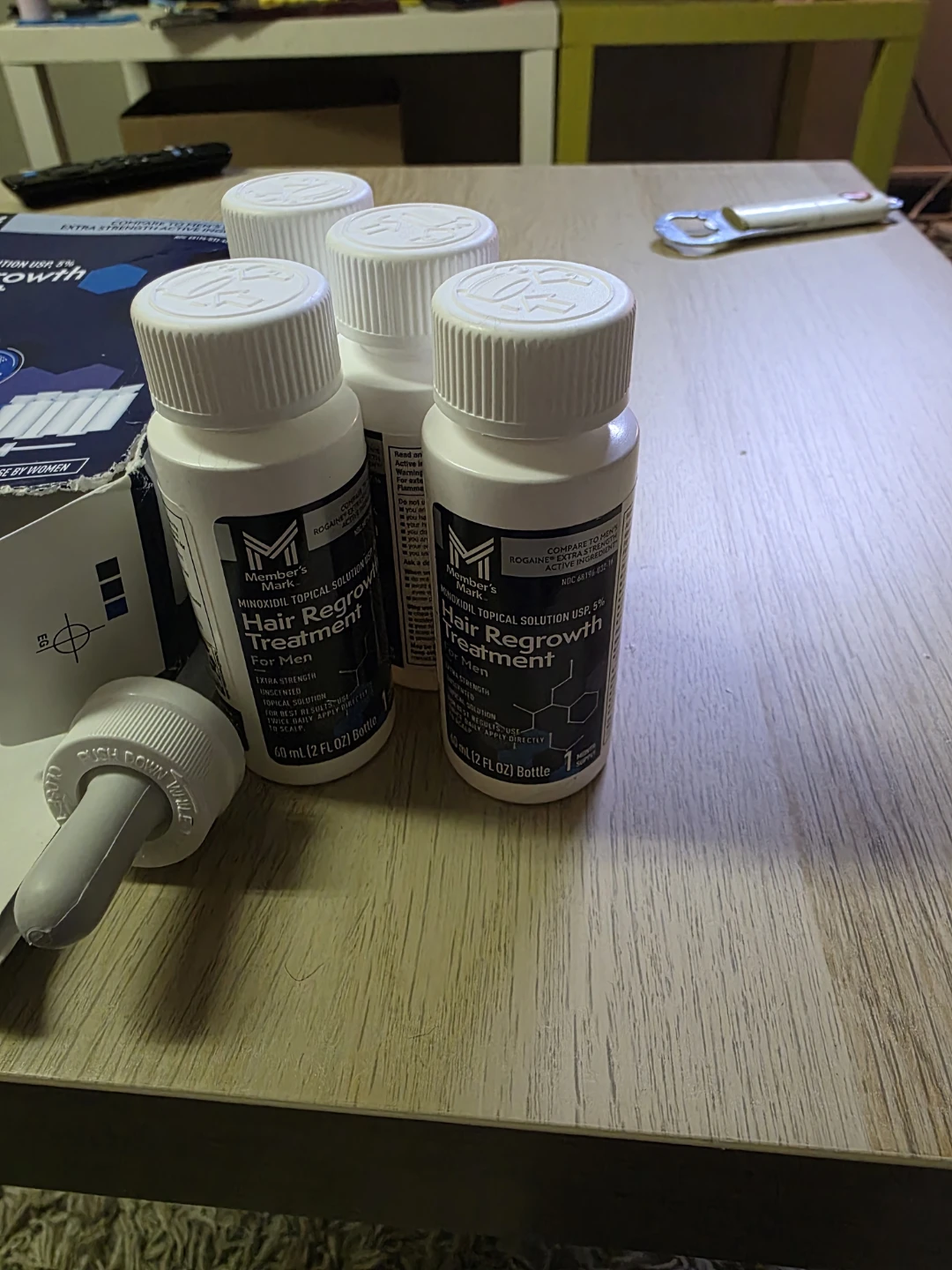 Member's Mark Hair Regrowth Treatment for Men - 6 Month Supply - photo 2