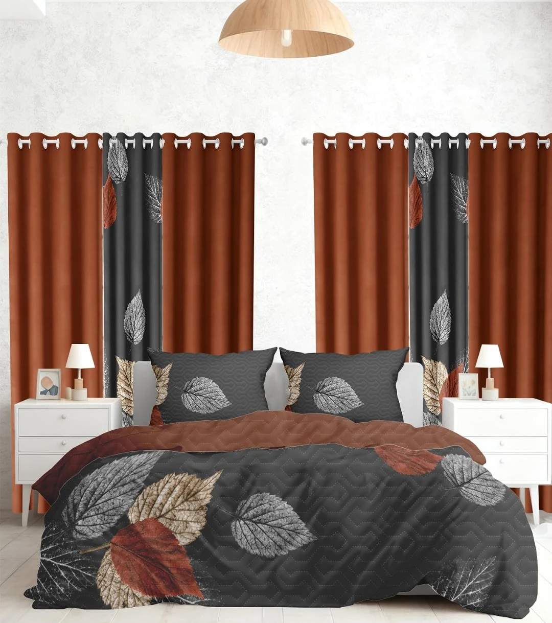 9-PIECE BEDSPREAD QUILT SET WITH PILLOWCASES