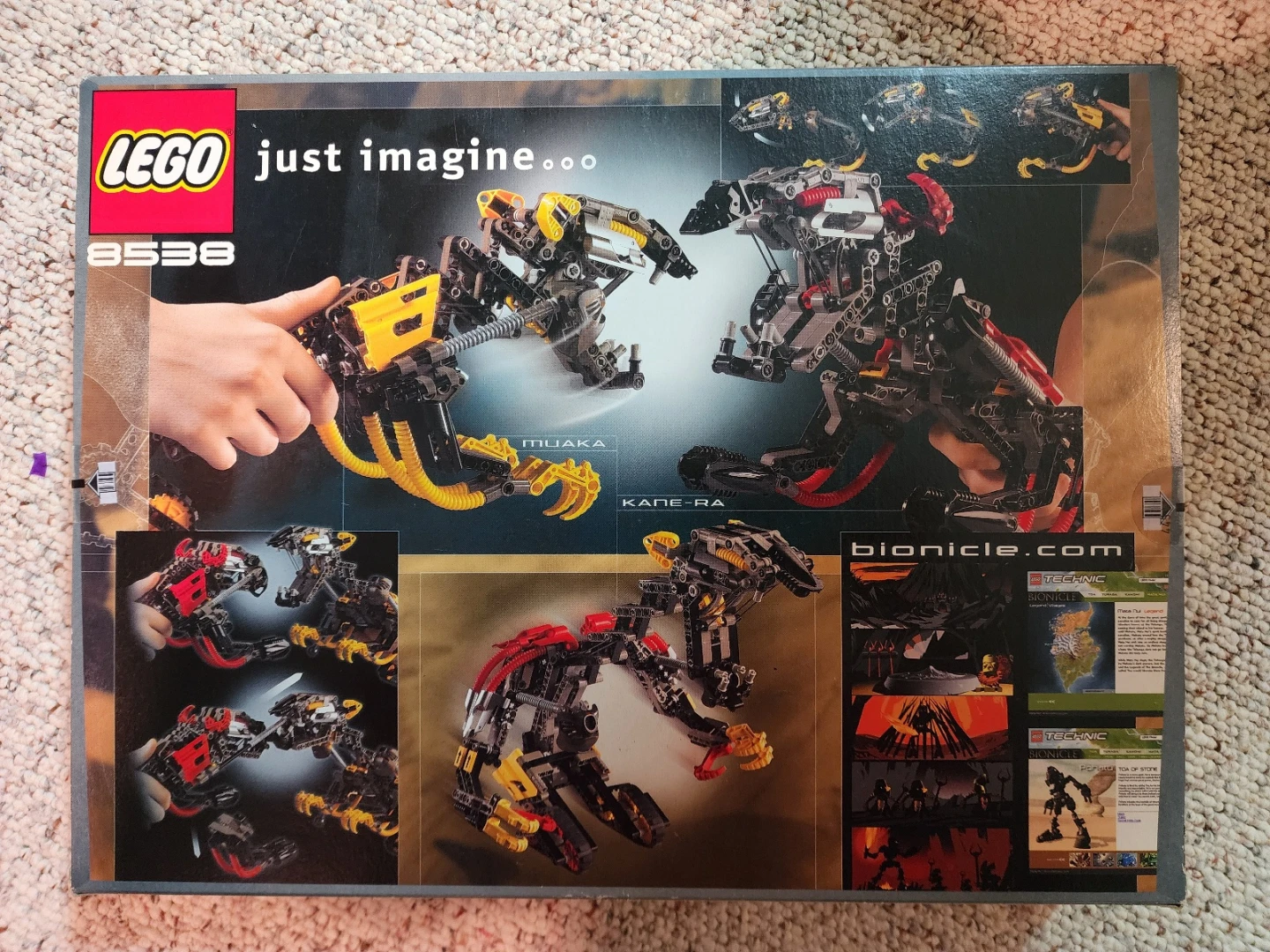 LEGO Bionicle Muaka & Kane-Ra Set 8538 - photo 2