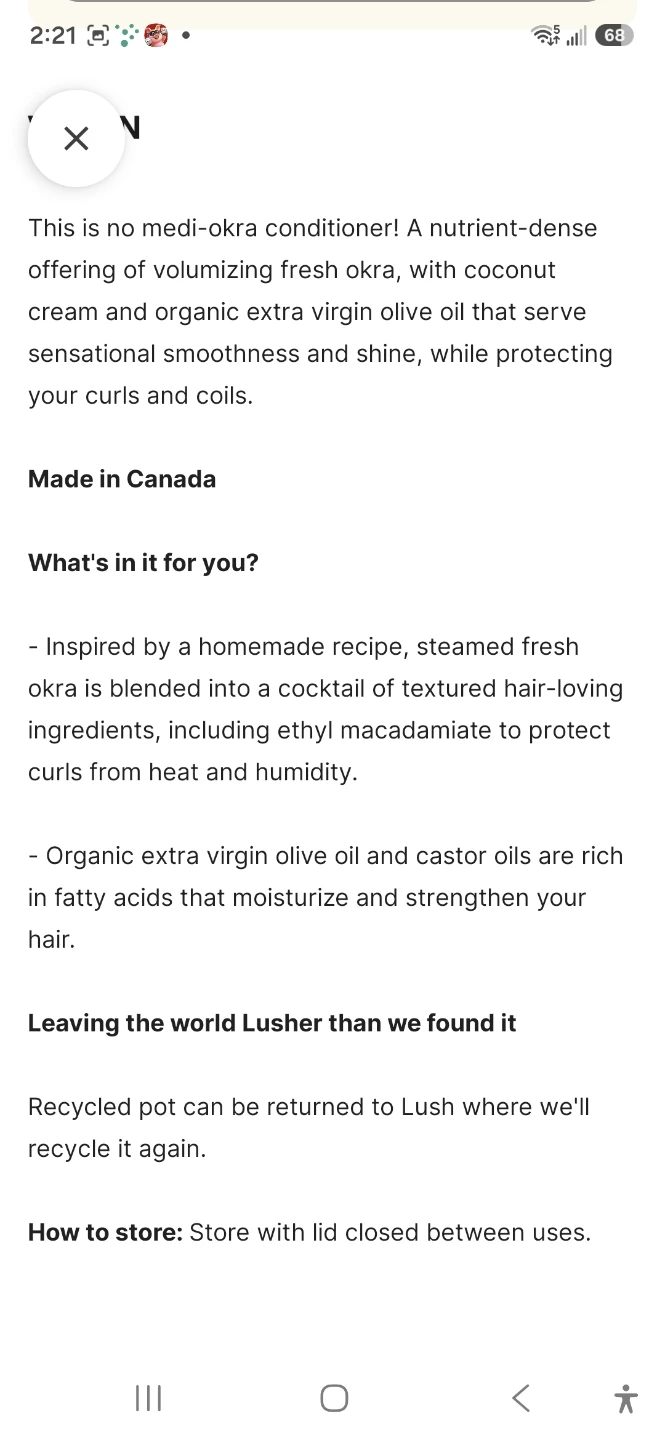 Lush Glory Conditioner 215g - photo 2