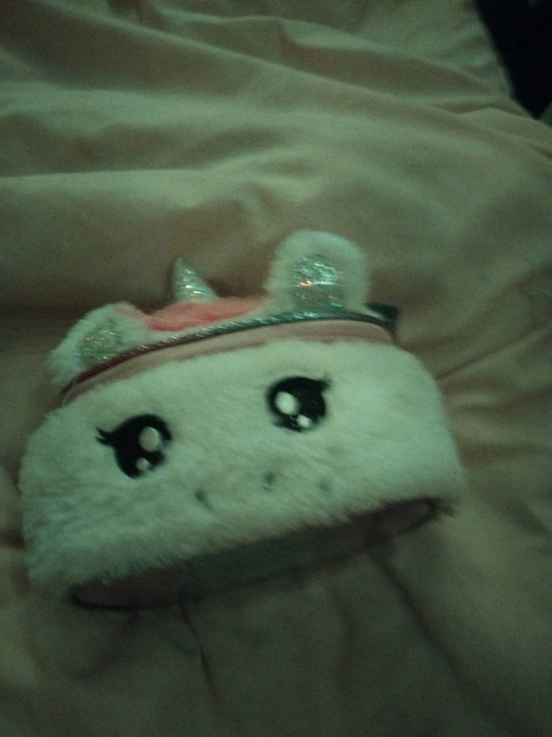 Plush Unicorn Pencil Case
