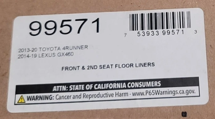 Husky Liners Front & 2nd Seat Floor Liners and Cargo Liner - photo 2