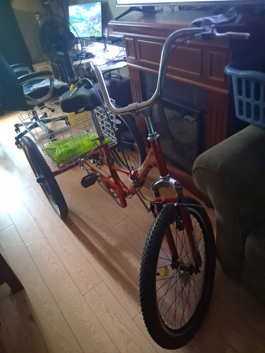 VEVOR Adult Tricycle Red
