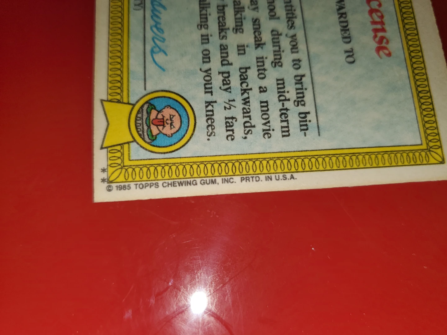 ($10 each) Vintage 1985 Garbage Pail Kids Trading Cards - photo 4