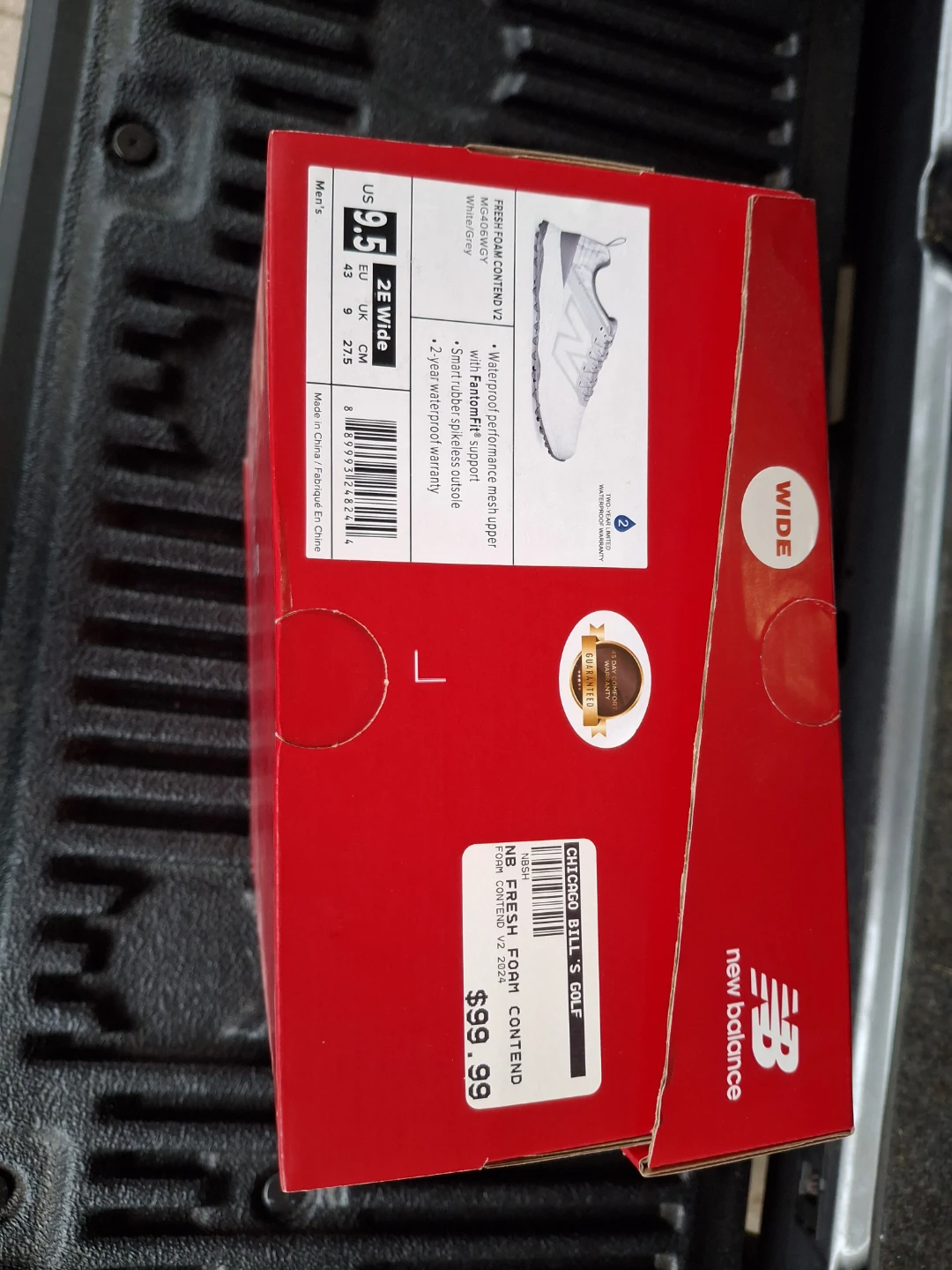 New Balance Fresh Foam Contend V2 Golf Shoes 9.5 2E - photo 2