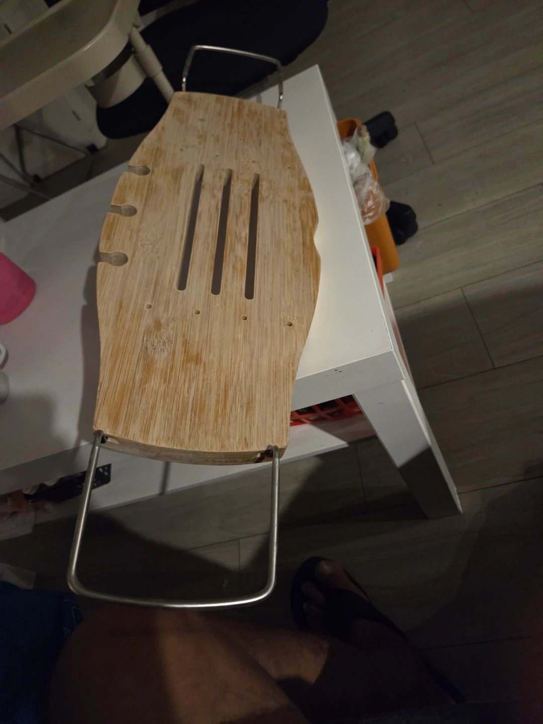 Bamboo Bath Caddy Tray - photo 2