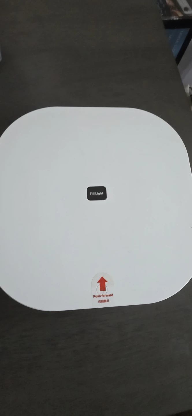 White Foldable Phone Stand with Ring Light - photo 4