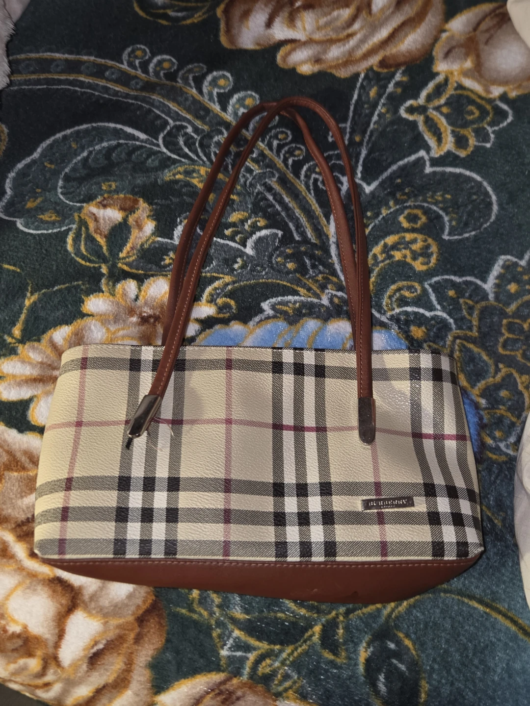 Burberry Plaid Handbag