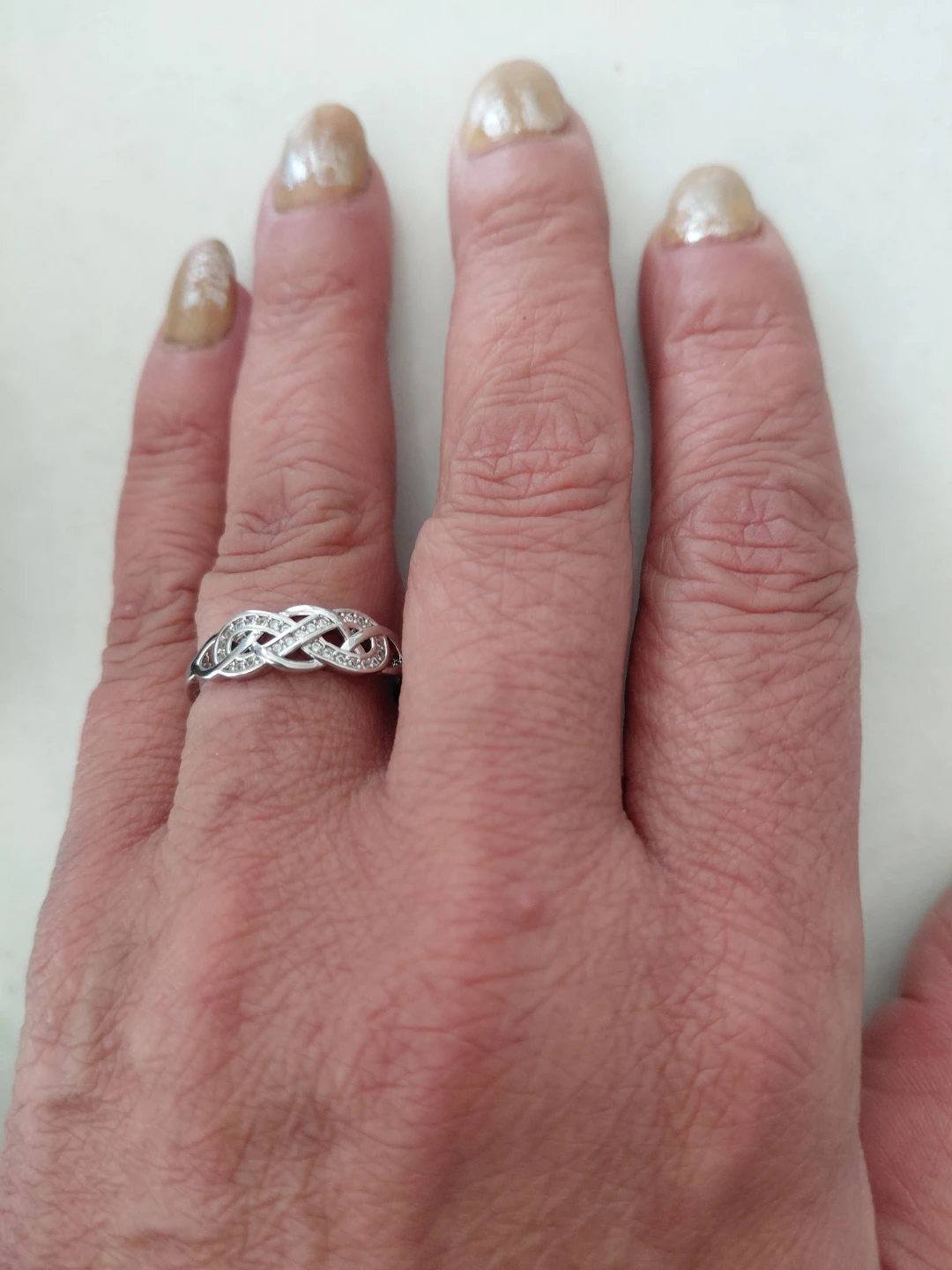 Sterling Silver Celtic Knot Ring - photo 2