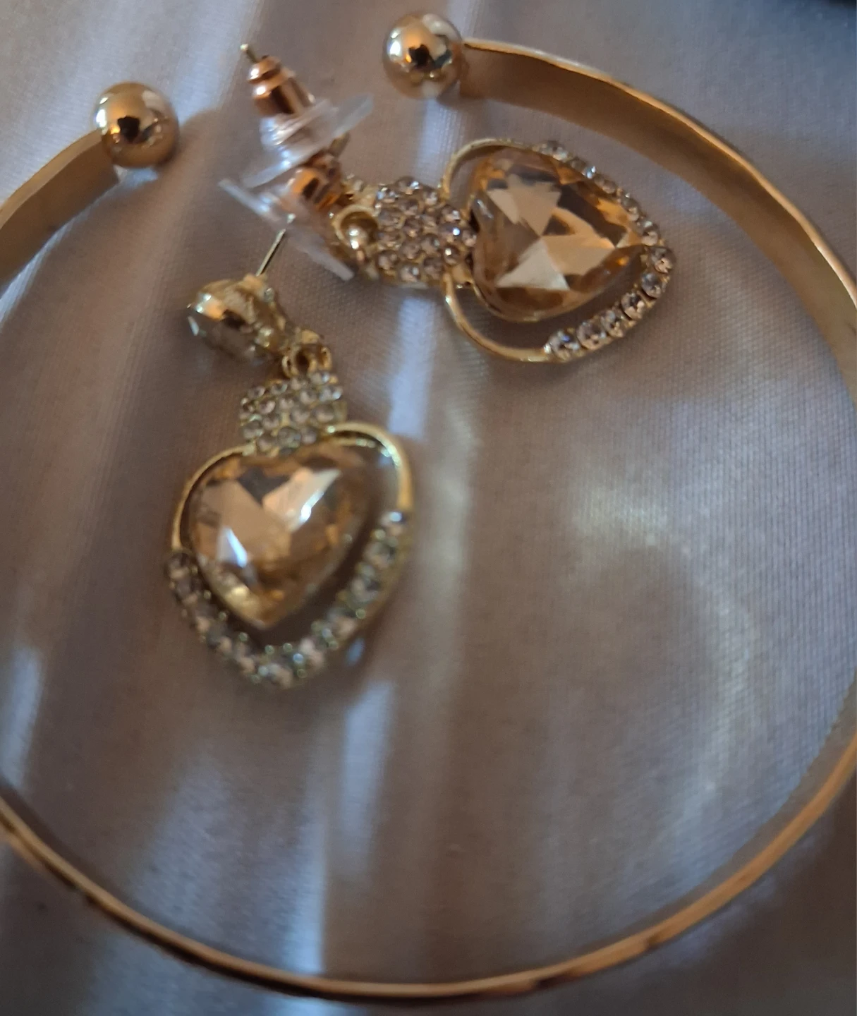 Heart Earrings and Ring Set - photo 4