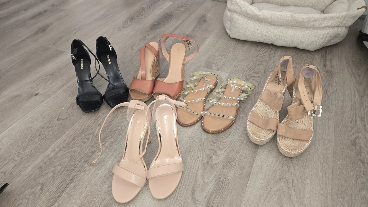 Assorted Women's Sandals and Heels Collection