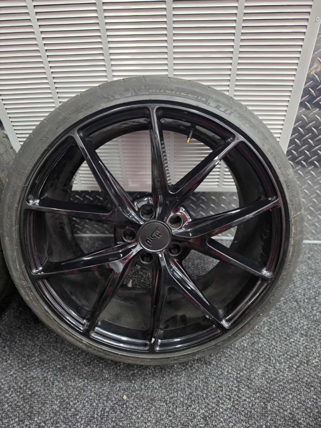 Niche M117 Misano Satin Black Wheels 19x8.5 - photo 5