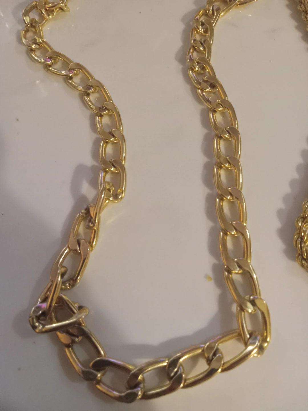 Ava+Kris Gold Tone Chain Necklace - photo 3