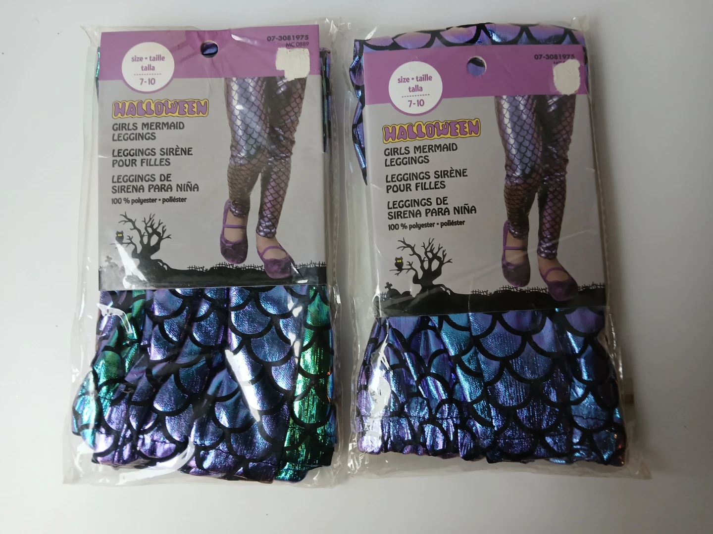 Girls Mermaid Leggings Size 7-10. It's available!