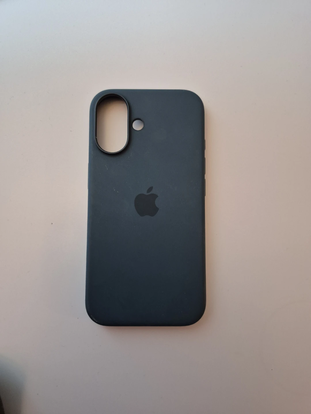 iPhone 16 Silicone Case with MagSafe – Lake Green