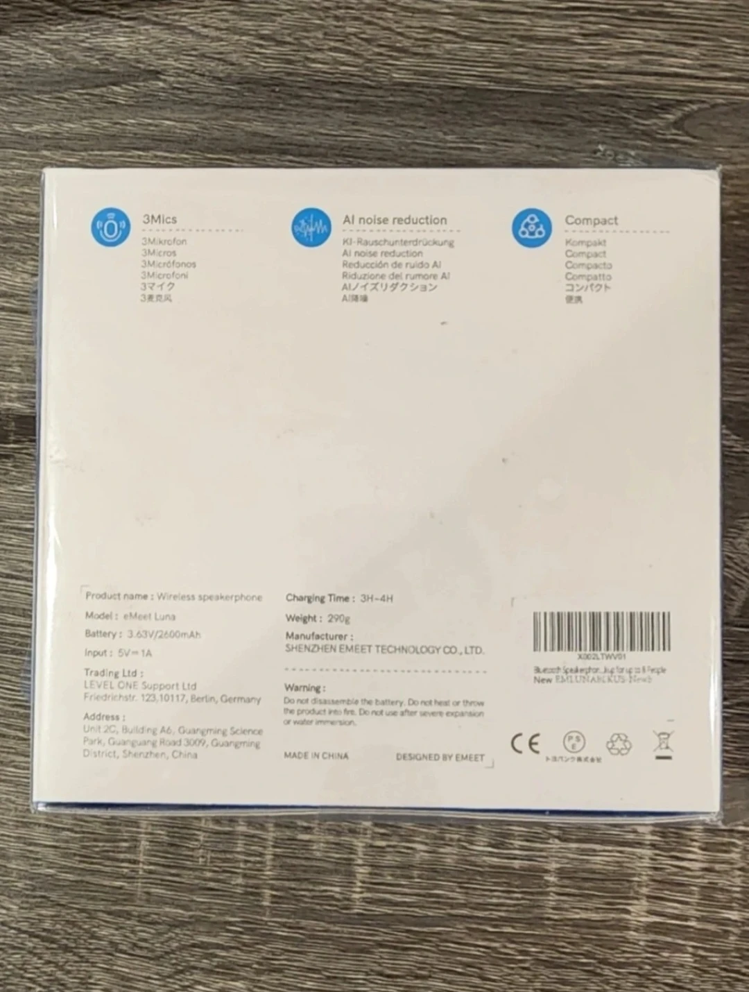 eMeet Luna Wireless Speakerphone - photo 2
