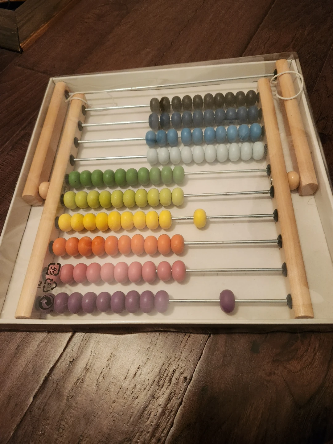 Wooden Abacus Counting Toy - photo 2