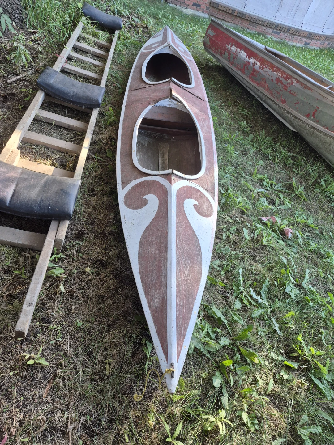 Wooden Tandem Kayak - photo 3