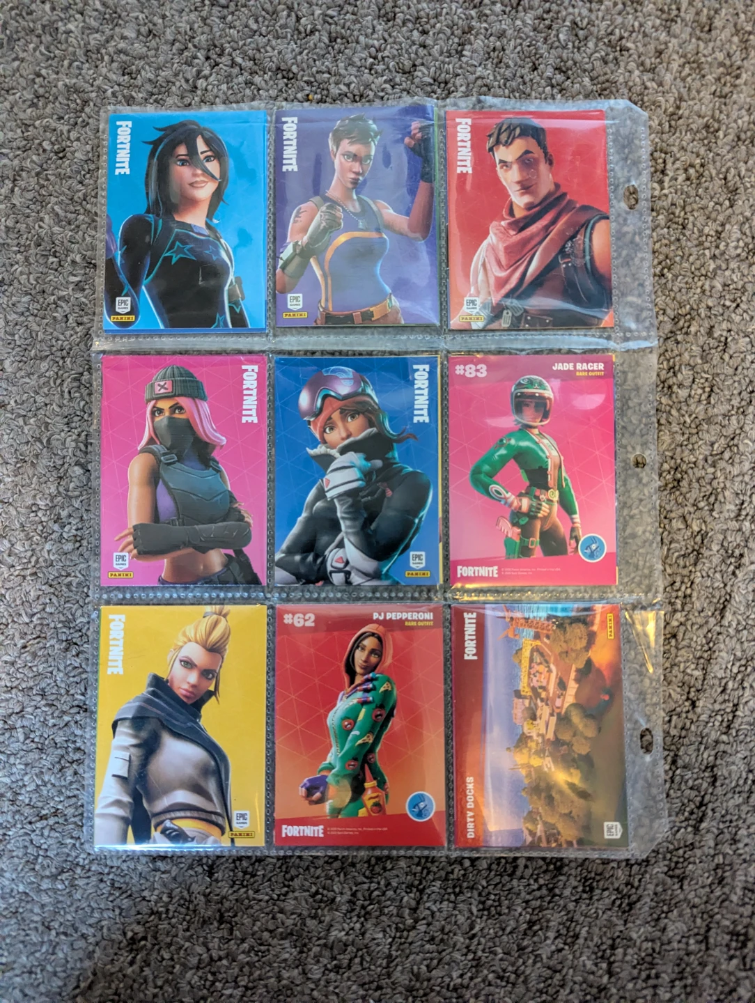 Collection of Panini Fortnite Trading Cards - photo 2