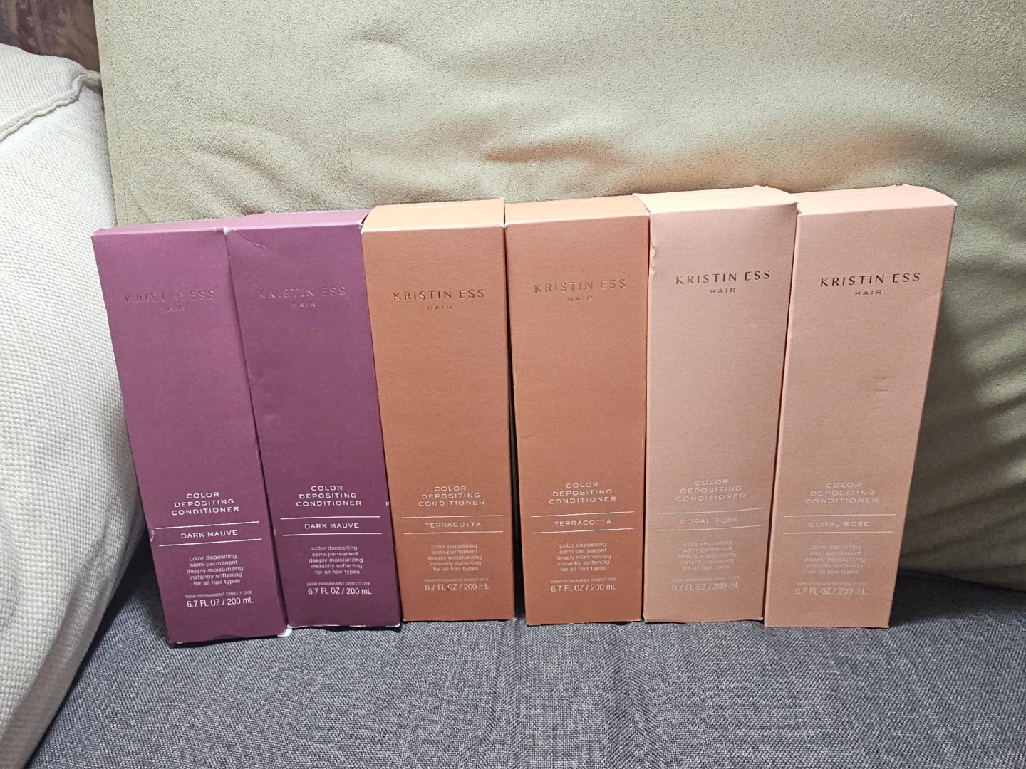 (6)Kristin Ess Hair Color Depositing Conditioner