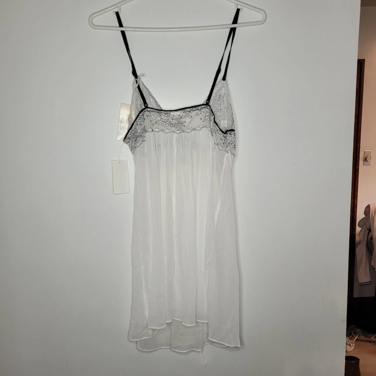 Ivory Lace Babydoll Chemise - photo 4